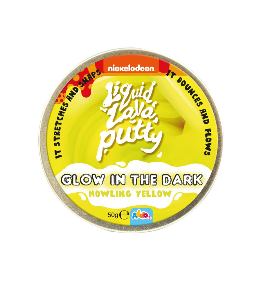 Liquid lava putty lys i mørke