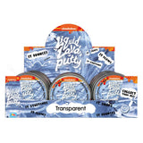 Liquid lava putty transparent