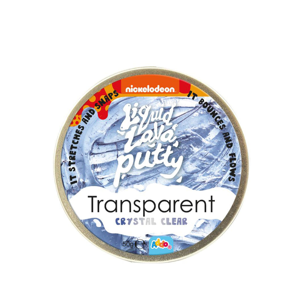 Liquid lava putty transparent