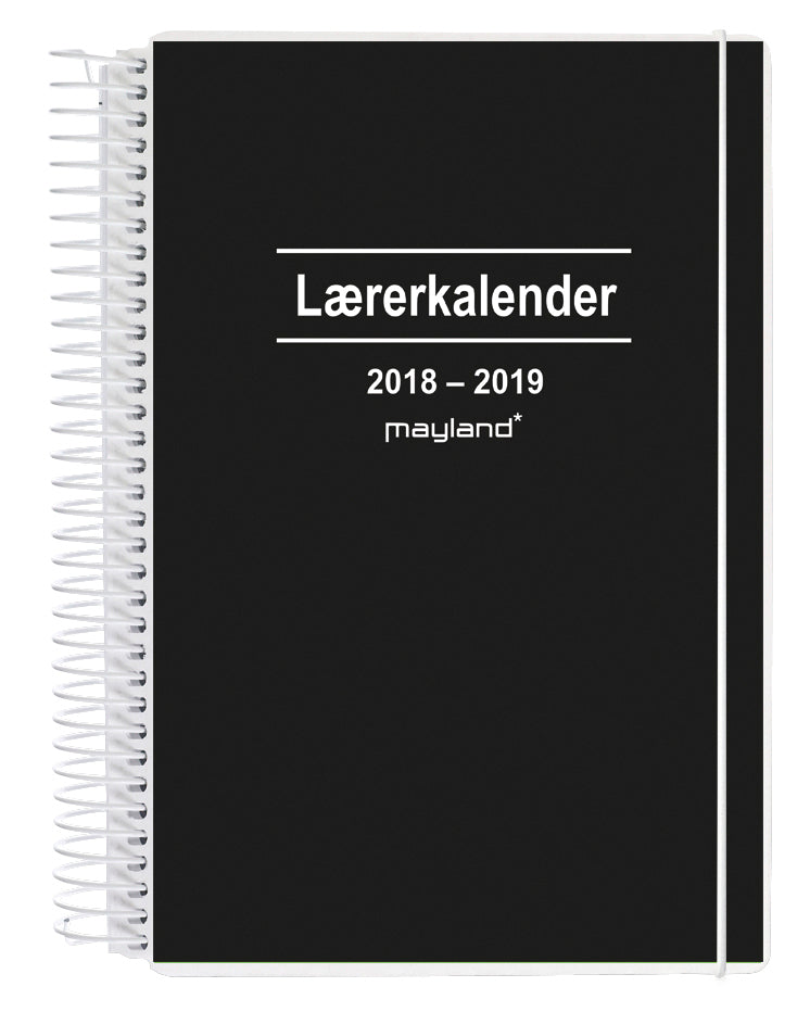 LÆRERKALENDER MAY. 18/19 A5 UGE 2I1 PP PLAST