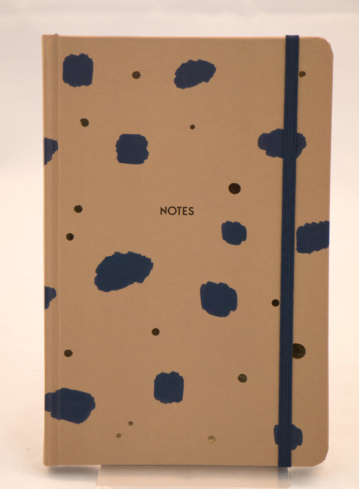 NOTESBOG BRUN A5 LINJERET