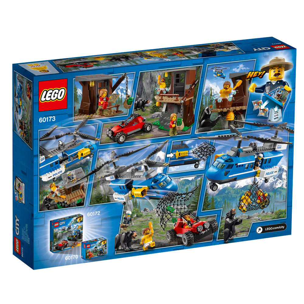 60173 LEGO CITY ANHOLDELSE PÅ BJERGET