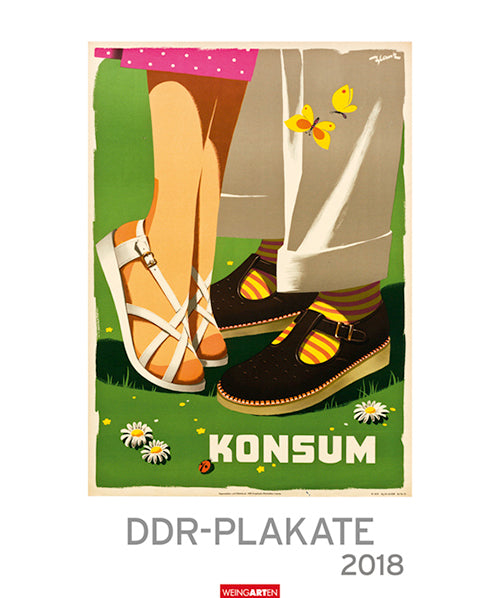 DDR Plakate 2018 Kalender