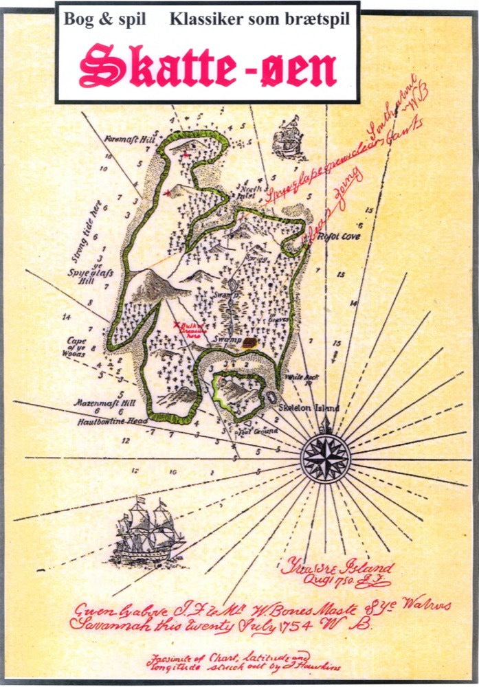 TREASURE ISLAND (spil + bog)