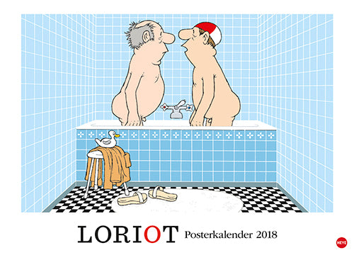 Loriot Posterkalender Kalender 2018