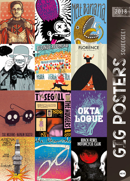 Gig Posters Kalender 2018