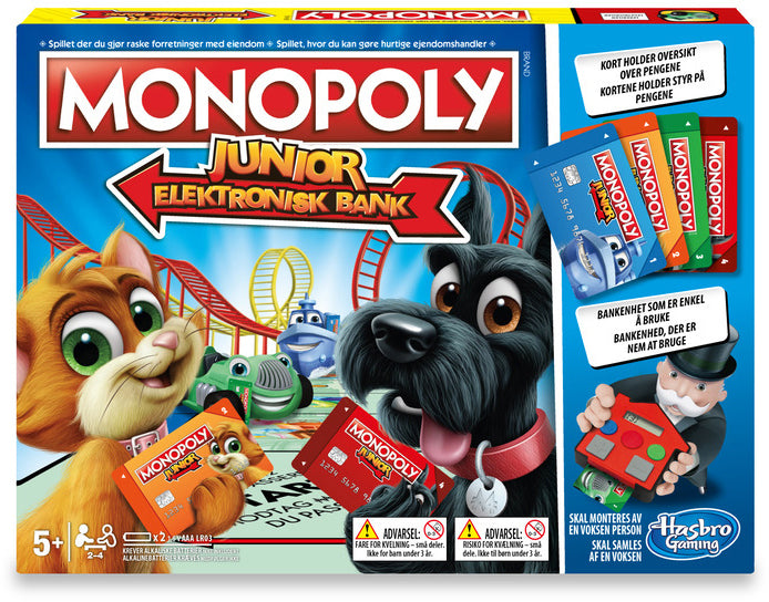 Monopoly junior elektronisk bank