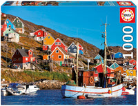 Puslespil nordic houses 1000 brikker