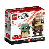 41627 LEGO BRICKHEADZ LUKE SKYWALKER OG YODA