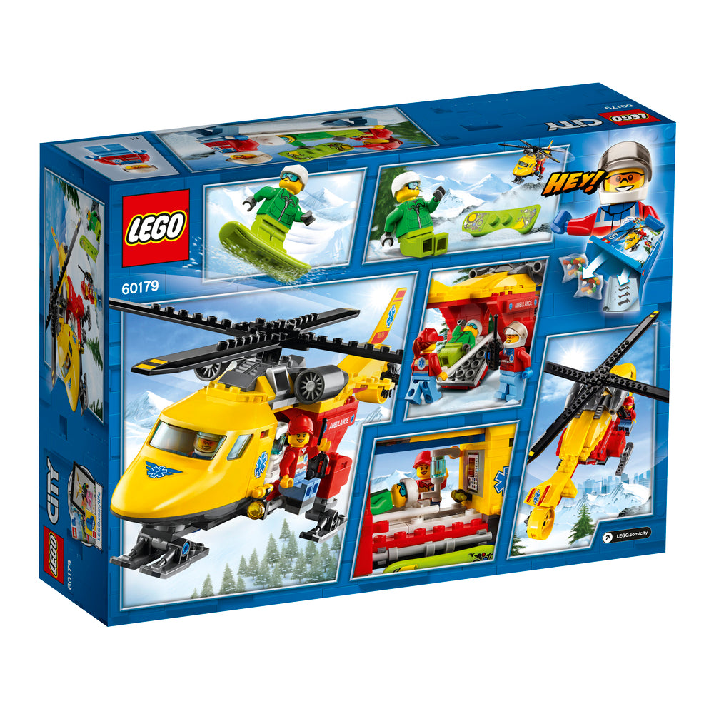 60179 LEGO City Ambulancehelikopter
