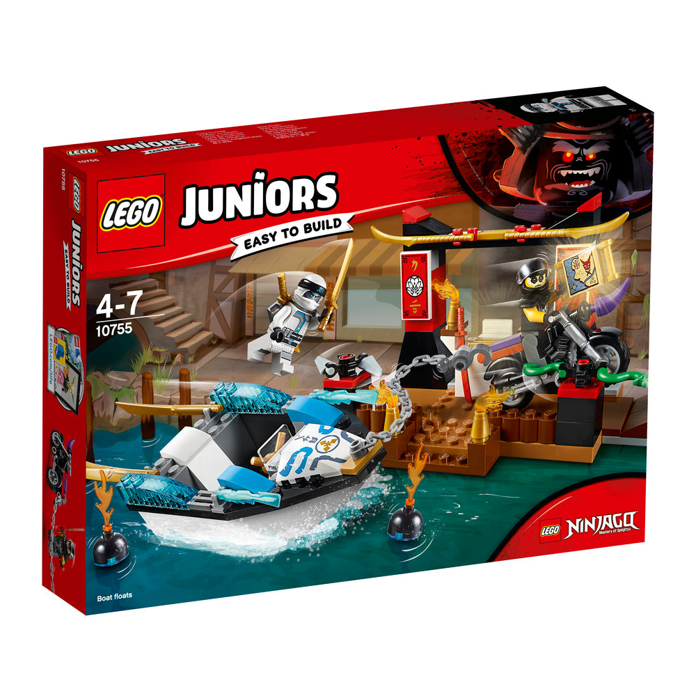 10755 LEGO Juniors Zanes ninjabådjagt