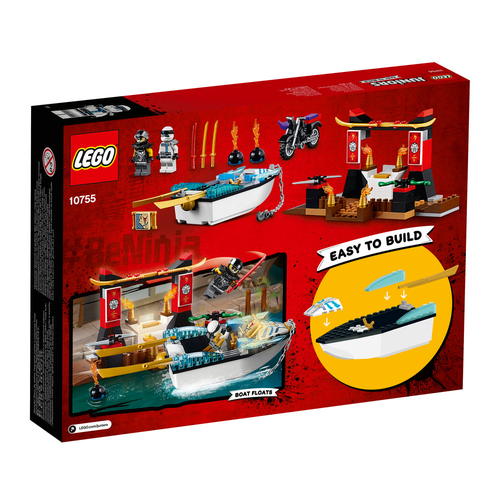 10755 LEGO Juniors Zanes ninjabådjagt