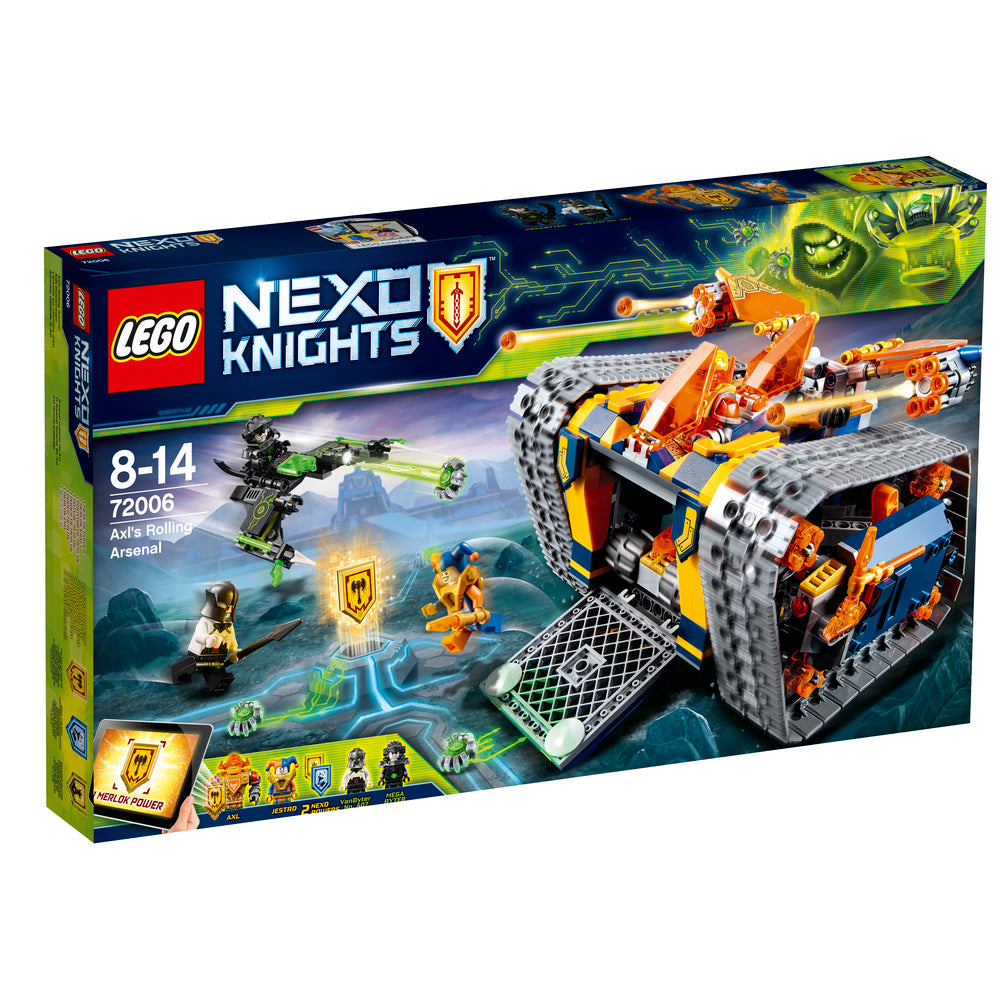 72006 LEGO Nexo Knightsaxls rullende arsenal