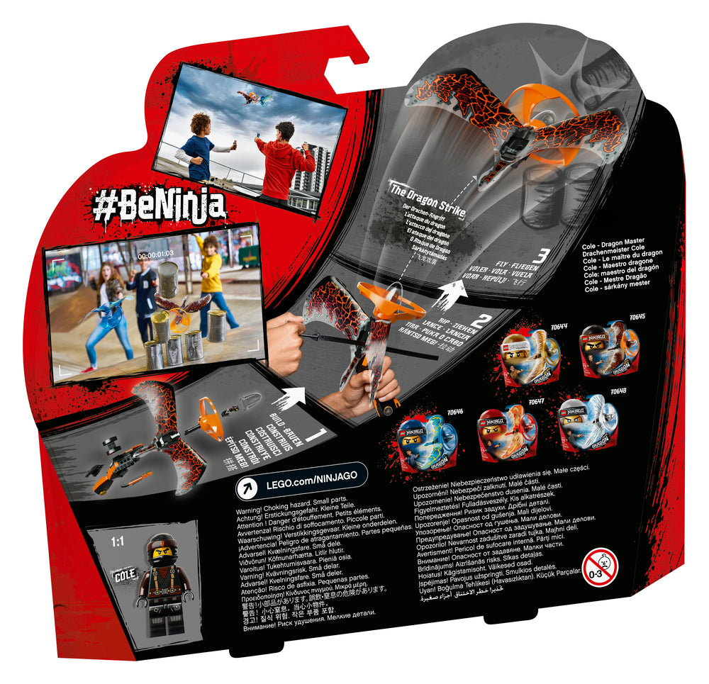70645 LEGO NINJAGO COLE – DRAGEMESTER