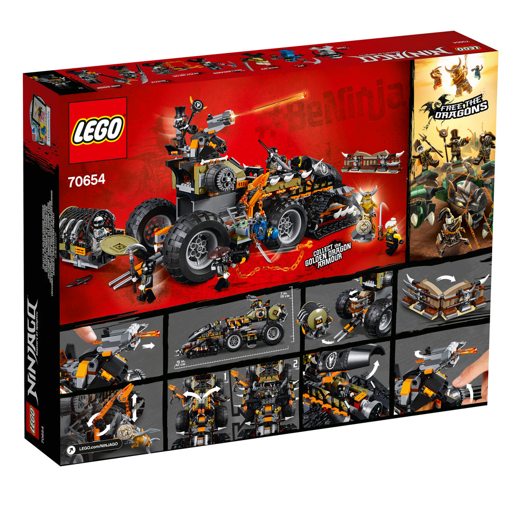70654 LEGO Ninjago Dieselnaut