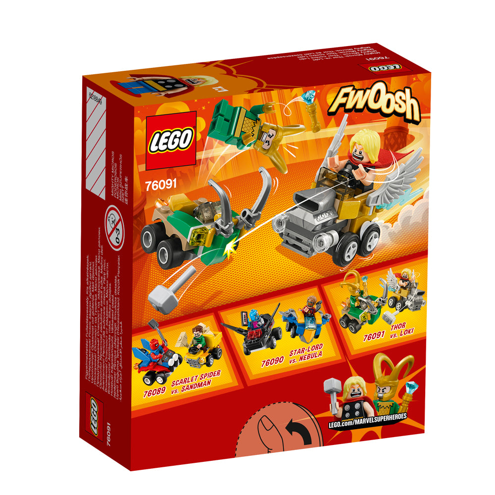 76091 LEGO Super Heroes Mighty Micros: Thor vs. Loki
