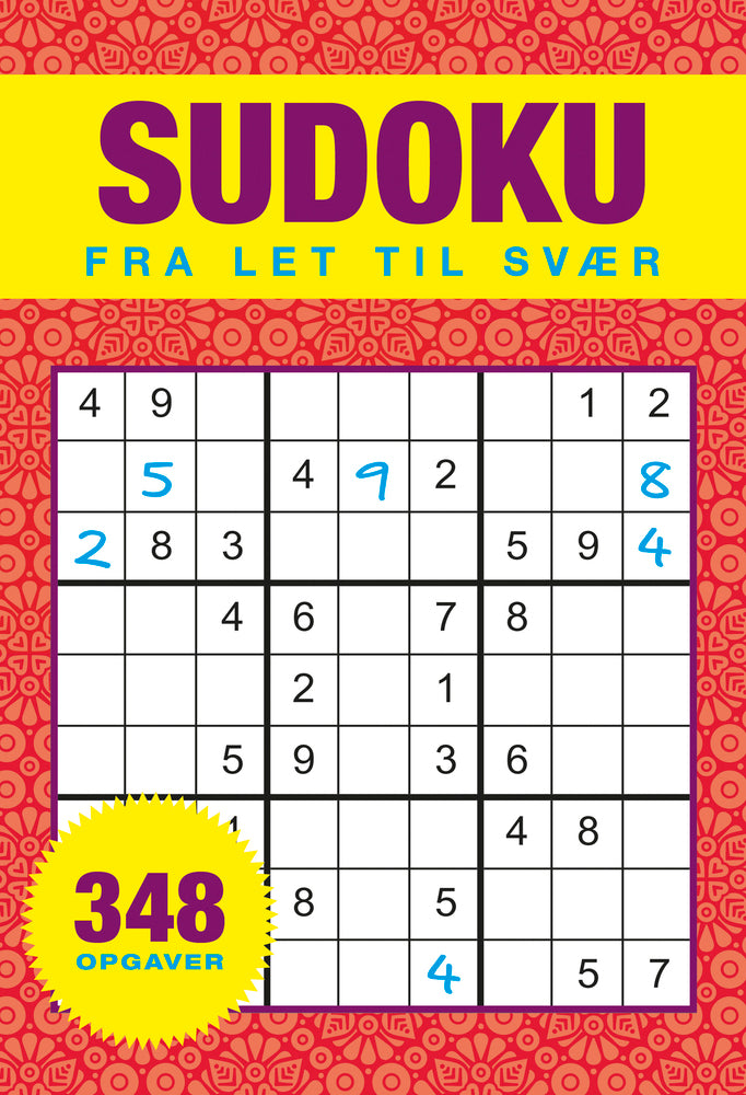 SUDOKU - LET TIL SVÆR
