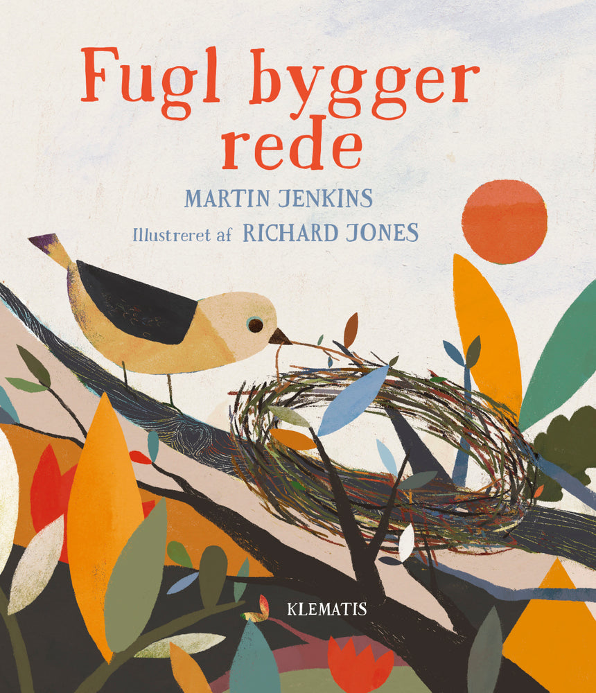 Fugl bygger rede