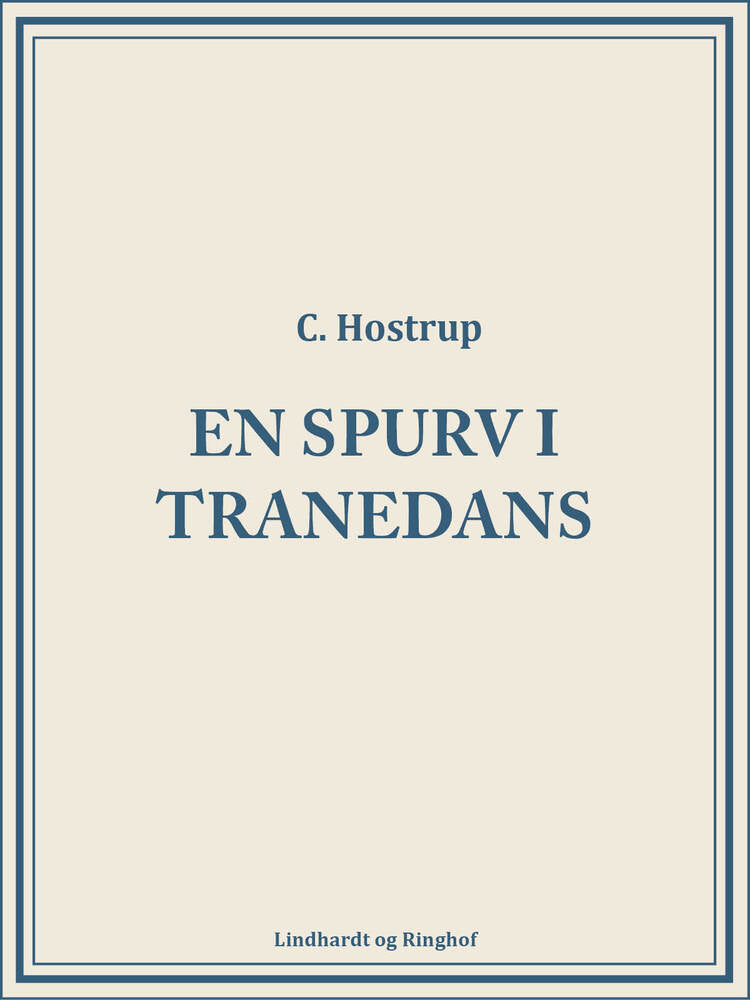 En spurv i tranedans