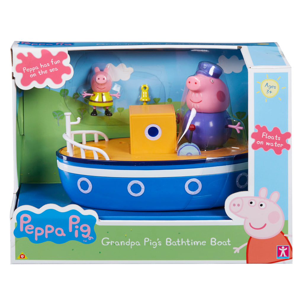 Gurli gris grandpa pig's bathtime boat