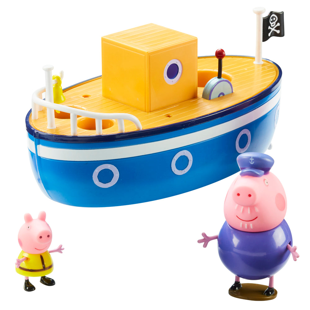 Gurli gris grandpa pig's bathtime boat