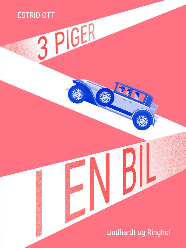 Tre piger i en bil