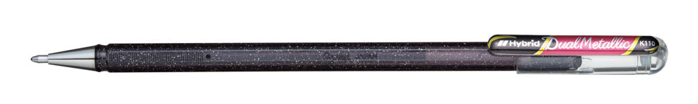 Roller Pentel dual metallic sort/rød
