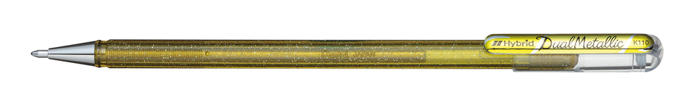Roller Pentel dual metallic guld