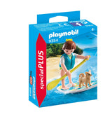 9354 Stående Paddelsurfer
