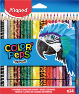 Farveblyant Maped colorpeps animals 24