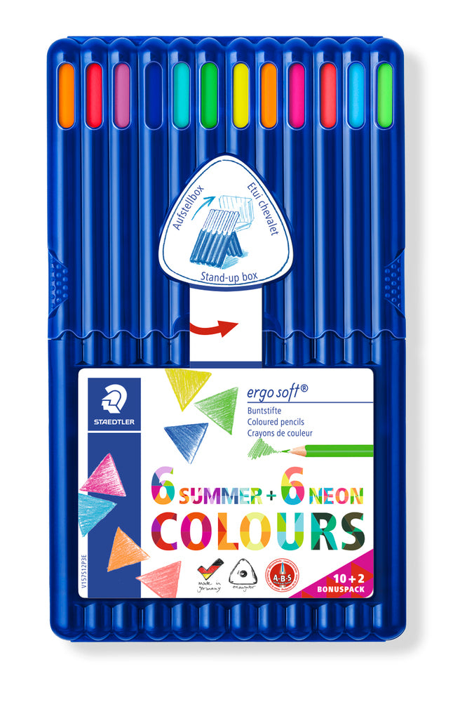 Farveblyant Staedtler ergosoft 6+6
