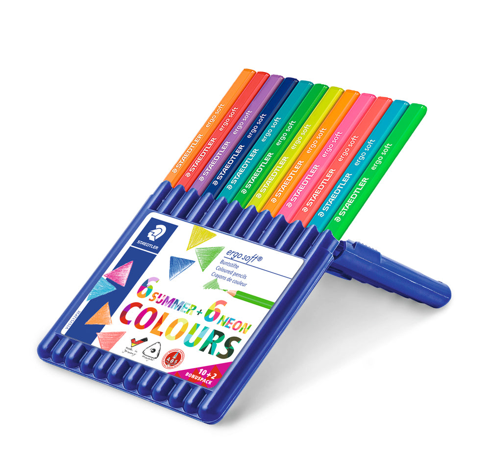 Farveblyant Staedtler ergosoft 6+6