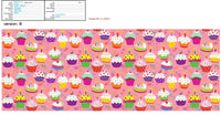 ØKONOM LEGEKÆDEN BØRN 40 CM. CUPCAKE