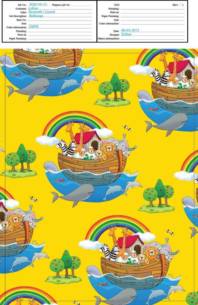 ØKONOM LEGEKÆDEN BØRN 70 CM. NOAHS ARK