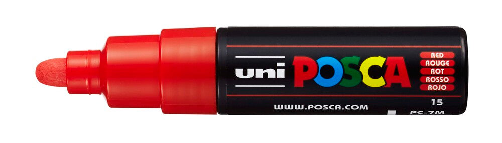 Paintmarker Uni POSCA pc-7m rød