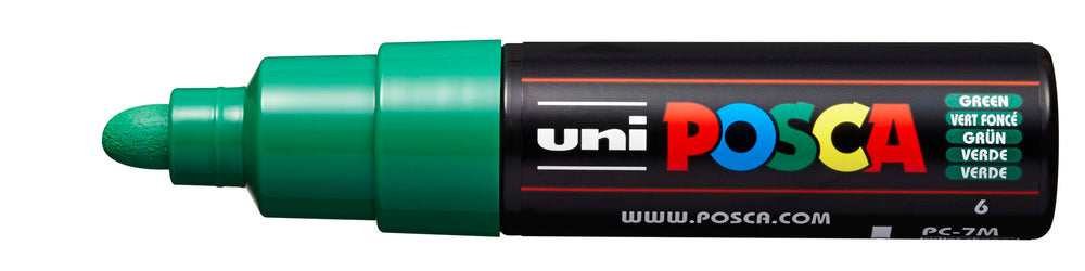Paintmarker Uni POSCA pc-7m grøn