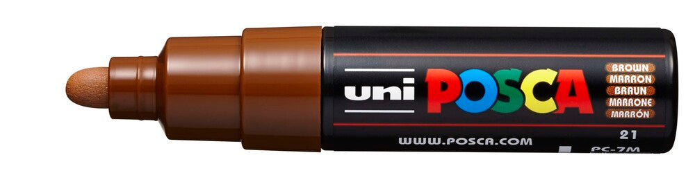 Paintmarker Uni POSCA pc-7m brun