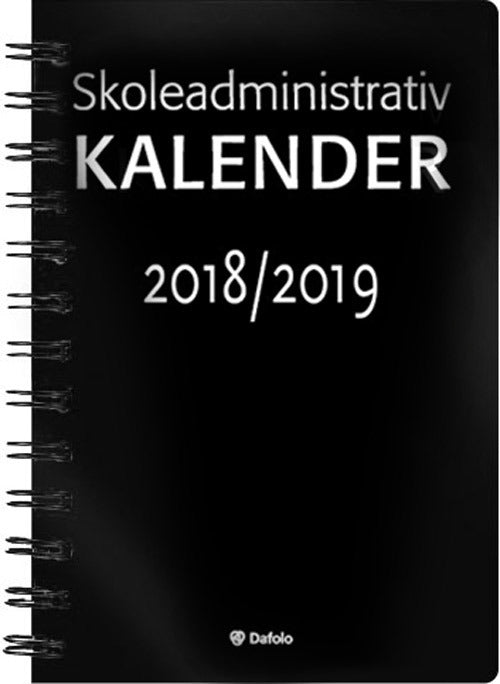 Skoleadministrativ kalender 2018-2019