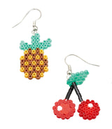 Hama mini perler og stiftplader i bøtte