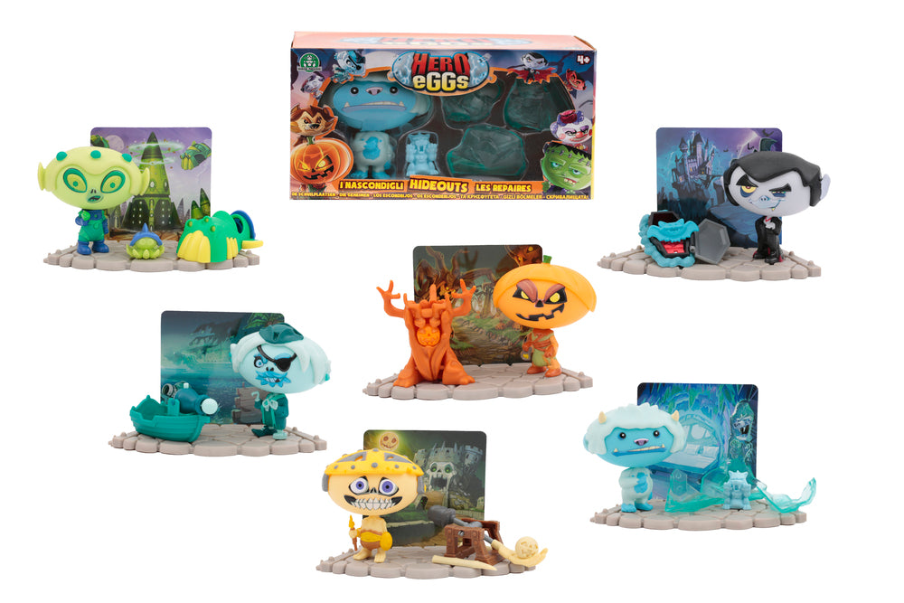 Hero eggs mini playset