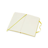 Notesbog Moleskine large gul m/ 240 linjerede ark hard