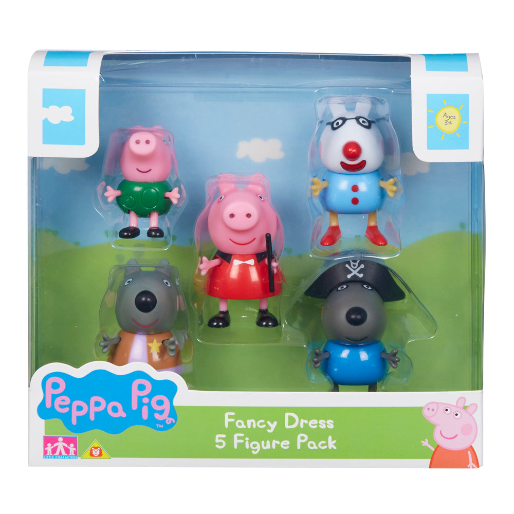 GURLI GRIS FANCY DRESSES 5-PAK FIGURER