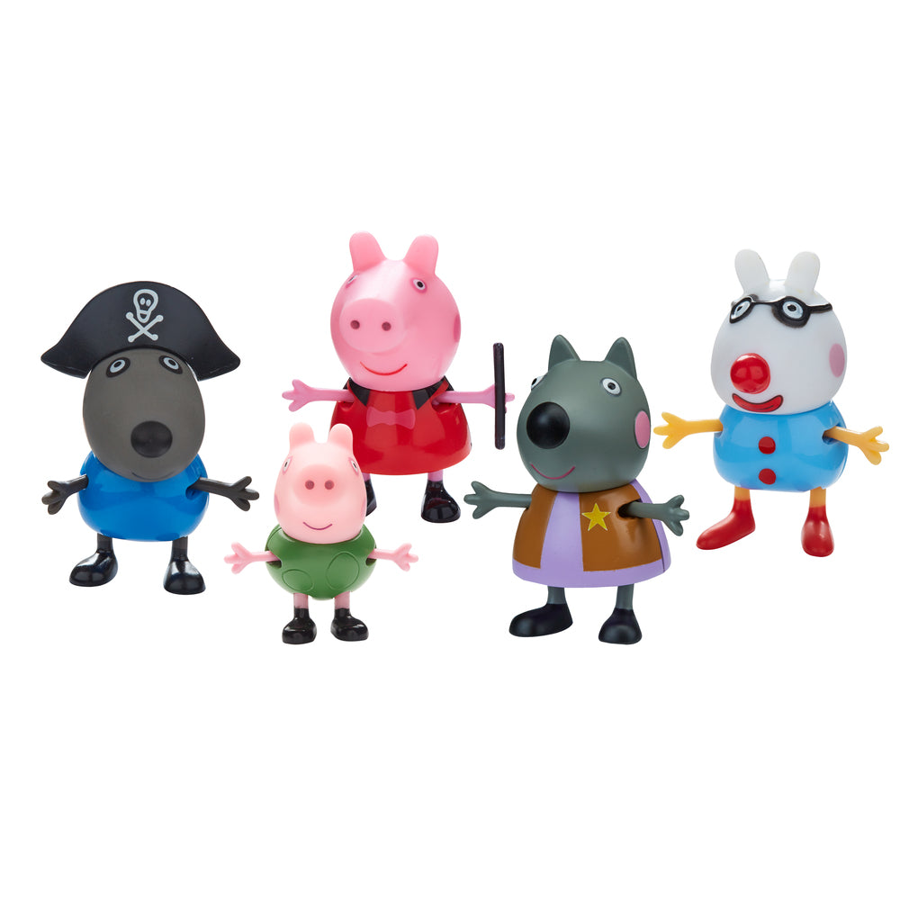 GURLI GRIS FANCY DRESSES 5-PAK FIGURER