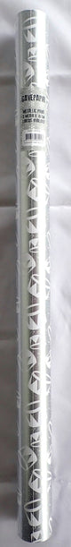 GAVEPAPIR SØLV TROMME METALLIC 3 M X 70 CM