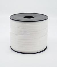 GAVEBÅND HVID GLITTER 10 MM X 50 M