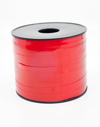 GAVEBÅND RØD LAK 10 MM X 91 M