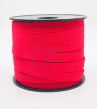 GAVEBÅND RØD VELOUR 10 MM X 20 M