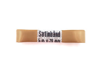 SATINBÅND GULD 20 MM X 5 M