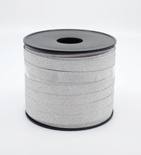 GAVEBÅND SØLV GLITTER 10 MM X 50 M