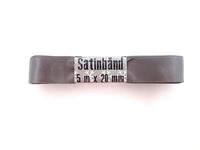 SATINBÅND SØLV 20 MM X 5 M